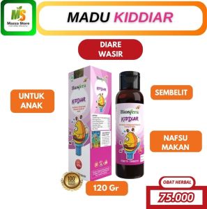 Madu KIDDIAR Biosfera Kids Obat Diare Anak Gangguan Pencernaan