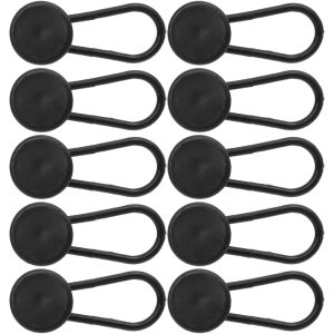 10PCS Simple Portable Multipurpose Silicone Expansion Button 15mm-18mm Flexible Stretching Pant Waist Size Adjustment Extender Buckles