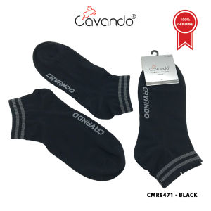 Cavando Stokin Uniseks Saiz Bebas Stokin Nipis Hitam / Kelabu  CMR8471 / CMR8472 (Black / Grey)