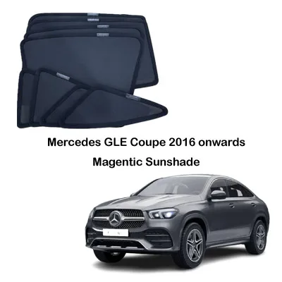 Magnetic Sunshades for Mercedes GLE Coupe 3rd Generation (C292) - (From Year 2014 to 2018 onwards)