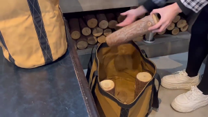 Túi Túi đựng dụng cụ hình trụ vải không thấm nước dày được thiết kế cho người làm vườn và thợ thủ công với ngăn lớn