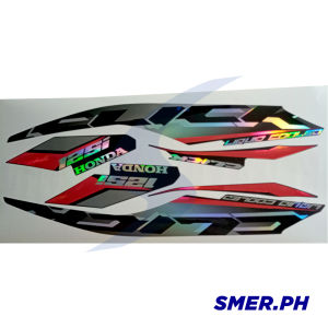 Motorcycle Decal Honda Click 125i 2020 Stock Decals Hologram UVPRINT High Quality Premium Top Coat NOn-faded Smer.ph