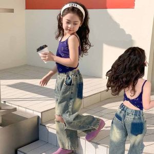 [BlissKids.id] Fesach Pants - Celana Panjang Jeans Anak Perempuan