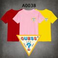🔥👕Baju Tshirt Malaysia GUESS LELAKI PEREMPUAN VIRAL LAWAK MANTAP BESAR MURAH MERAH JAMBU KUNING LENGAN PENDEK A0038. 