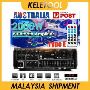 326BT Amplifier 6000w 5.0 Bluetooth Version Stereo 2 Channel Hifi Stereo Audio Home Karaoke Power Car Auto Audio audio mixer sunbuck power mixer amplifier karaoke bluetooth home pa sistem Karaoke Amp M power Pa system home teater Ampli bmb