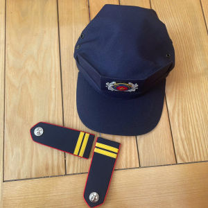 Combo nón bảo vệ có sao và cầu vai đồng phục bảo vệ vệ sĩ chuyên nghiệp giá rẻ