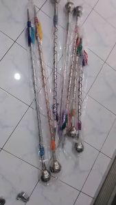 tongkat mayoret drum band anak SD marching berkualitas pipa stainless