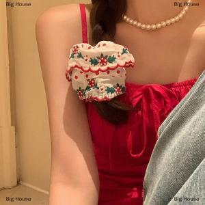 [COD] Big House ที่มัดผมยางยืดมัดผมสำหรับผู้หญิงอุปกรณ์เสริมผมทรงหางม้าแบบหวาน