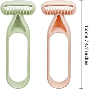 1PC Portable Hair Removal Razor Body Hair Trimmer Gentle Shaving Tool w/ Micro Blades underarm razor hair shaver