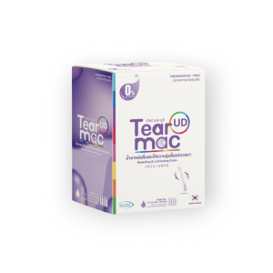 Tear mac UD 0.5ml.x30 น้ำยาชุ่มชื้นดวงตา ชนิดรายวัน ไร้สารกันเสีย