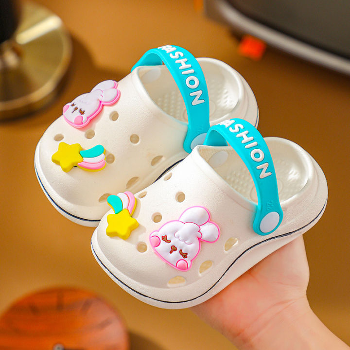 YIHAN 1-10Y Baby Slippers Cute Bear Rabbit Children's Cave