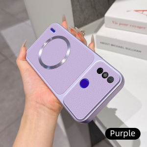 Casing for Tecno Spark 6 Go spark6go Spark go 2020 2021 KE5S KE5j KE5k Matte leather case with charging magnetic ring anti drop and shockproof phone case