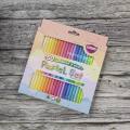 Master Art สีไม้ ดินสอสีไม้ แท่งยาว 50 สีพาสเทล จำนวน 1 กล่อง MASTER ART COLOURED PENCILS 50C PASTEL. 