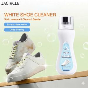 [X CLEAN] Sneaker Shoe Cleaner with Brush – Stain Remover Whitening Care for Canvas Leather Shoes