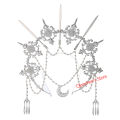 Women's Halo Crown Mary Goddess Headband Goddess Pointer Moon For Wedding Party Evening Photo Hair Hoop. 