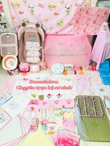 Trọn gói đầy đủ đồ dùng phụ kiện cho bé sơ sinh trai gái đầy đủ tiết kiệm
