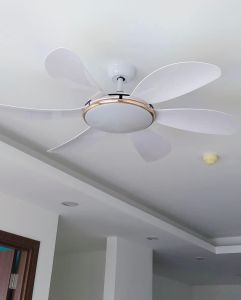 (ĐỘNG CƠ INVERTER LÕI ĐỒNG) Quạt trần đèn 6 cánh siêu mát chạy cực êm cho phòng kháchngủ bếp ănkhiển từ xa 3 chế độ có đảo chiều