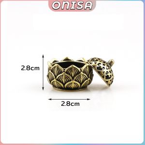 Lotus Hollow Incense Burner Mini Alloy Incense Stick Holder Backflow Insenso Incense Burner
