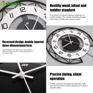 Minimalist Home Clock Nordic Restaurant Clock Modern Silent Wall Clock for Home Kitchen Bedroom Decoration