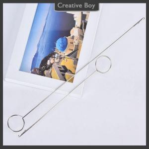 [Creative] Stainless Steel Sewing Loop Turner Hook Needle Embroidery DIY Needlework Tools