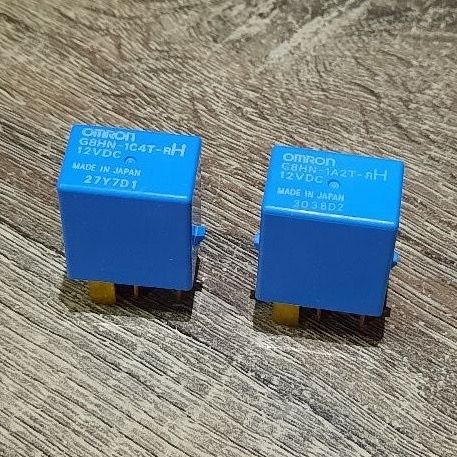 Lot De 2 Relais Automatiques 4 Broches KH-1A4T KH-1A4T-R 12V CC Pour Moto - Relais Semiconducteurs