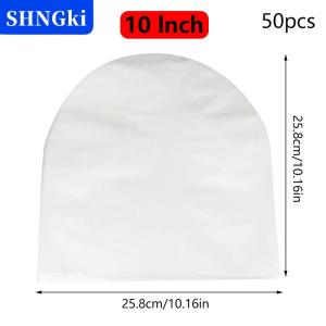 SHNGki 50 cái 7 10 12 inch rõ ràng Vinyl ghi lại protecter LP kỷ lục túi nhựa chống tĩnh kỷ lục bên trong tay áo bao bì túi rõ ràng Bìa