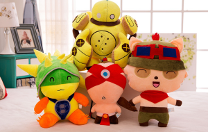 (Msia Stock) LOL Game League of Legends Soft Toy Teemo Rammus LeeSin Blitzcran Plush Toys Stuffed Gift Gifts Mainan Patung 娃娃 公仔 毛绒娃娃