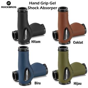 Rockbros Grip Handgrip Sepeda Lebar Double Lock Gel Shock Absorbing