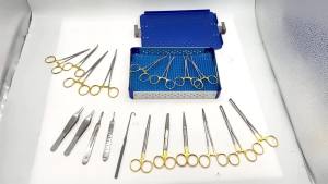 ชุดเครื่องมือผ่าตัดสำหรับสัตว์เลี้ยง KITA-Soft Tissue Instruments Kit 1 ชุด