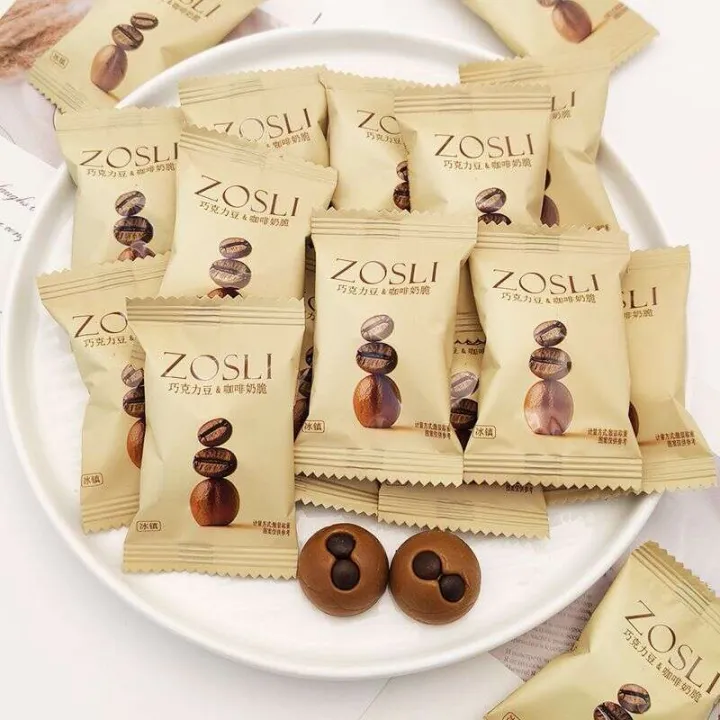 Ant Snacks ZOSLI Iced Chocolate Bean Coffee Milk Crunch Candy office ...