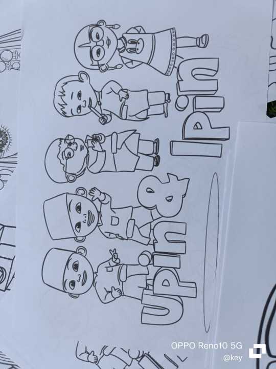 10 LEMBAR KERTAS GAMBAR MEWARNAI PAKET 10 LEMBAR KERTAS MEWARNAI GAMBAR