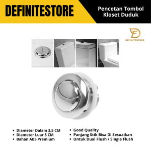 Tombol Kloset Duduk Pencetan Closet Dual Flush Toilet Duduk Tombol Closet Bisa Untuk Kloset