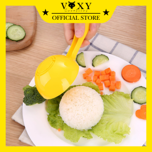 Centong Sendok Cetakan Nasi Bulat Lingkaran Anti Lengket Bento Onigiri Sushi