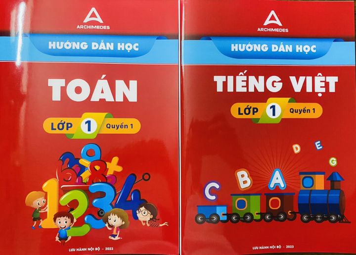 Hướng dẫn học Toán, Tiếng Việt lớp 1 trường Archimedes (bản mới 2023)