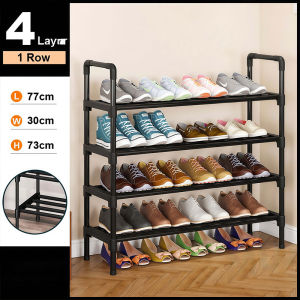 KUKI 4/5/6/7/8/9-Layer Shoe Rack Organizer Home Storage Rack Stockable Shoes Organizer Storage Stand