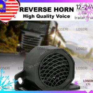 LOSERI PREMIUM Truck 12v-80v Reverse Horn Siren Buzzer Waterproof Safety Backup Alarm Reverse Belakang Siren Aksesori Lori Truck