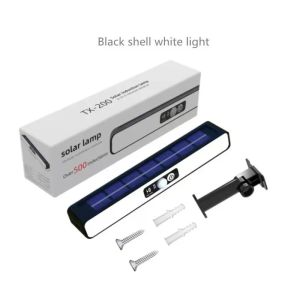 Home Taste Ultra-Bright Solar Led Light Waterproof Motion Sensor Easy-install Clip on Wall Lamp with 36 LEDs Outdoor Yard Garden Lighting