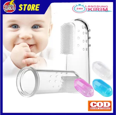 Sikat Jari Gigi Bayi Silikon Lidah Silikon Sikat Pembersih Gigi Lidah Bayi Perawatan Gigi Bayi