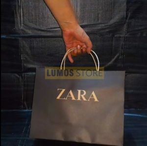 Paper bag Zara landscape 33 x 26 x 12 cm