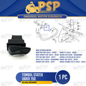 Tombol Stater Vario 150 - Saklar Switch Engine Starter Honda Beat ESP Beat FI Blade Scoopy Spacy FI