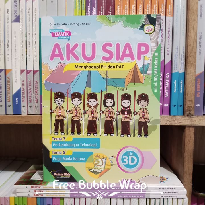 Buku Tematik Aku Siap 3D Kelas 3 SD K13 Pustaka Mulia | Lazada Indonesia