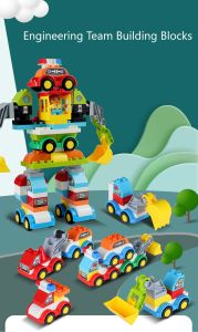 [SG SELLER-NEW ARRIVAL-READY STOCK] Transformer Vehicles Blocks Best Toy for Children