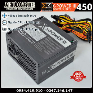 Nguồn máy tính công xuất thực 400W XIGMATEK X-POWER III 450 EN45969
