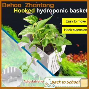 Behoo Treo hút cup móc Aquarium nhà máy chủ nhựa Aquarium planter cup planter giỏ thủy sản nồi hộp aquascape trang trí