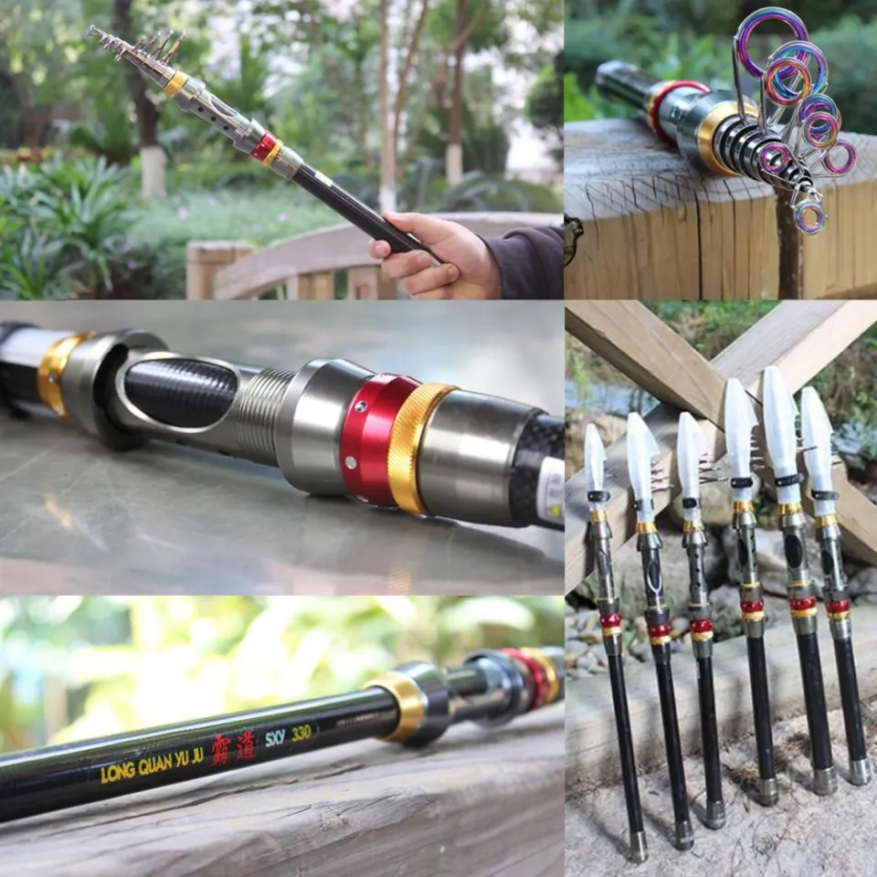 Goture Telescopic Fishing Rod Spinning Rod Sea Fishing 1.8-3.3M