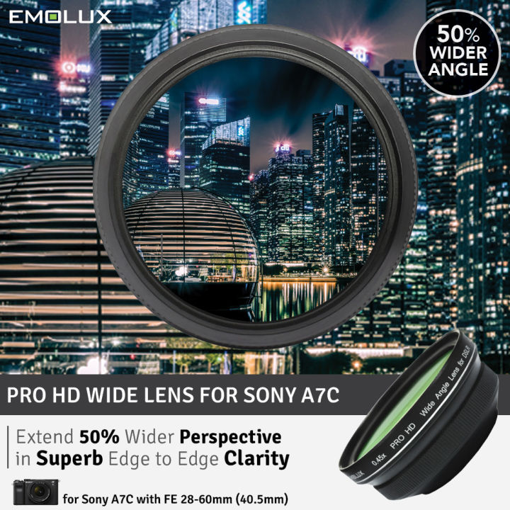 For Sony A7C] Emolux PRO HD Scenic Auxiliary ULTRA Wide