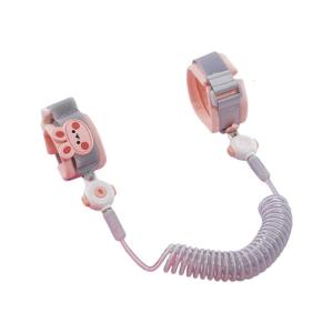 Toddler chống lạc dây xích với hai đầu có thể tháo rời khóa mềm Bông kim loại ABS pha trộn Độ dài có thể điều chỉnh dây đai an toàn nhẹ cho công chúng đi chơi