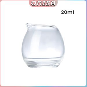 Onisa Mini Milk Cups Small Milk Cups Espresso Cups Small Size Glass 20ml 50ml
