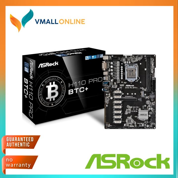 Pro Btc Asrock Btc+ H110 Pro Mining Motherboard Asrock H110 Pro