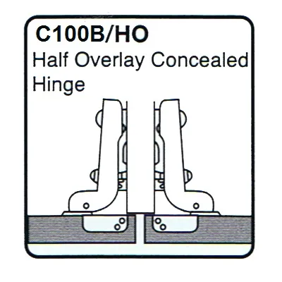 Yale%20C100B/HO%20Concealed%20Hinge%20Half%20Overlay%202pc.%20(Silver)%20-%20Image%204